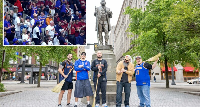 Bargain-hunting Knicks fans invade Cleveland on eve of Game 4 of NBA conference finals