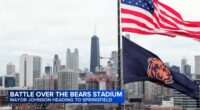 Bears stadium update: Mayor Brandon Johnson's Hail Mary to keep NFL team at lakefront, rather than Arlington Heights or Hammond