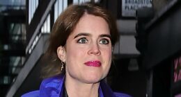 Beatrice and pregnant Eugenie join Taylor Swift, Travis Kelce and Lily James on star-studded guest list for Poppy Delevingne's 40th birthday party