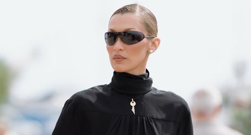Bella Hadid shows her support for her Palestinian homeland by wearing a key necklace with a significant meaning at the Cannes Film Festival