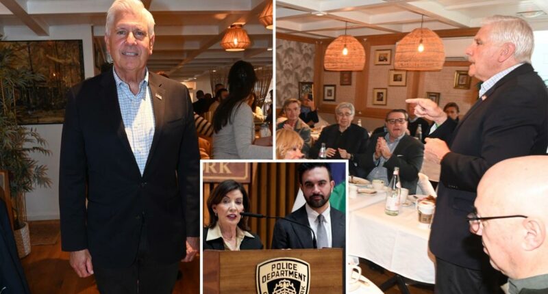 Blakeman courts deep-pocketed NY elite at Hamptons power breakfast
