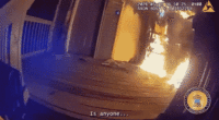 Bodycam footage captures Tennessee police officer saving mother and two kids from burning two-story home