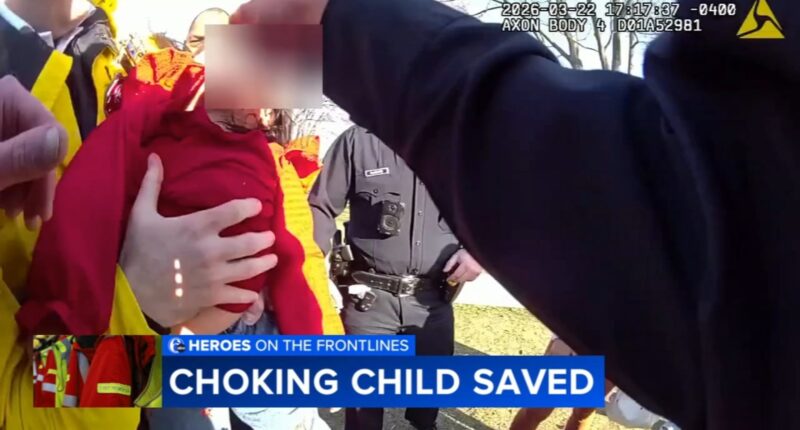 Body‑camera video shows Philadelphia police sergeant saving choking toddler