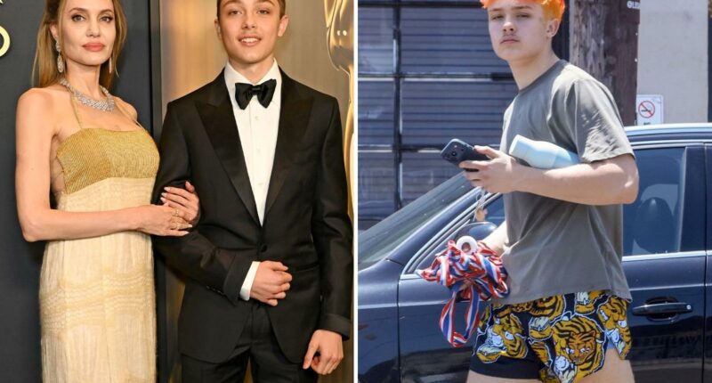 Brad Pitt and Angelina Jolie's son Knox debuts shocking new hairstyle