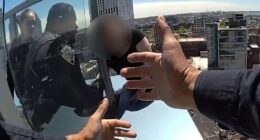 Brave cops rescue woman as she dangles from edge of NYC skyscraper