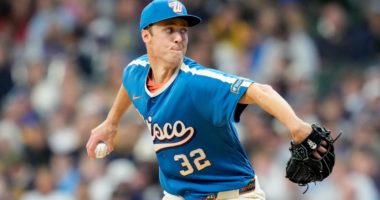 Brewers' Jacob Misiorowski records fastest pitches ever tracked by a starter in dominant outing vs. Yankees