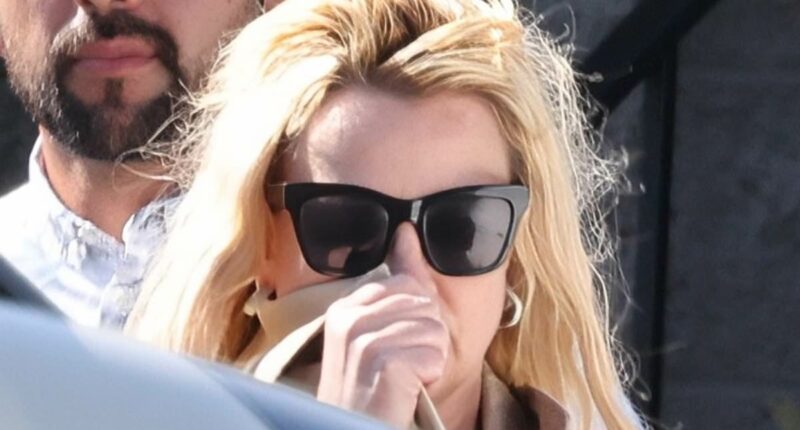 Britney Spears spotted with bruised legs after wild night out