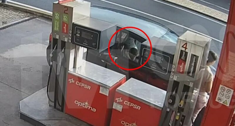 CCTV shows mum and stepdad just before abandoning children in woods