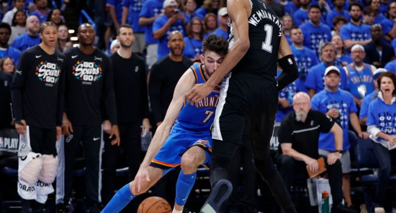 Chet Holmgren goes full Ben Simmons in Game 7 disappearing act