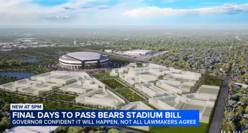Chicago Bears stadium news: Bears leaving Chicago; JB Pritzker hopeful bill incentivizing Arlington Heights, IL move will pass