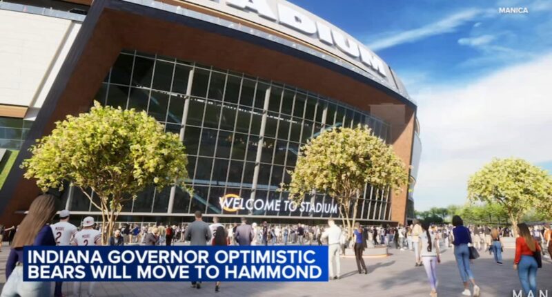 Chicago Bears stadium news: Indiana Governor Mike Braun optimistic Bears will move to Hammond | ABC7 EXCLUSIVE