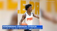 Chicago shooting: Mother speaks out after 18-year-old basketball player Damarion Johnson shot to death on Garfield Park Uber ride