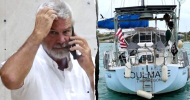 Coast Guard seizes Brian Hooker's sailboat as it leaves Bahamas after wife’s disappearance: report