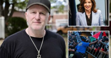 Comedian Michael Rapaport calls for Hochul to 'resign in shame' over anti-Israel protest at historic NYC synagogue