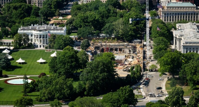 Congressional Democrats argue in filing that White House ballroom construction shouldn't proceed without Congress' consent