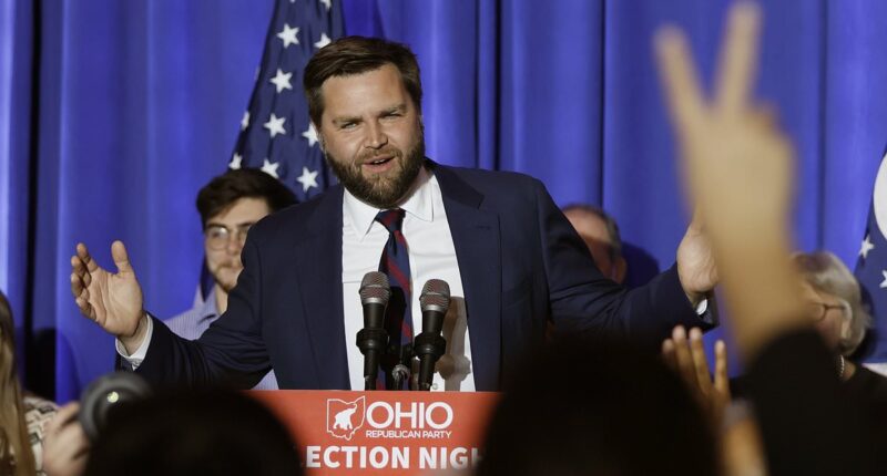 Conservative grassroots activists want JD Vance as Trump's VP pick: Straw poll shows Ohio senator as the runaway leader ahead of Rubio, Burgum and Scott among Turning Point Action attendees