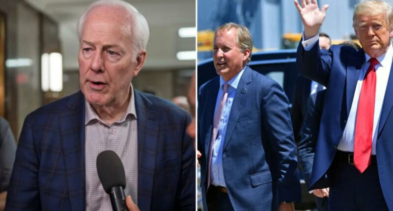 Cornyn insists he can overcome Trump endorsing Paxton