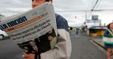 Costa Rica's top newspaper says US revoked visas of its executives, prompting press freedom concerns
