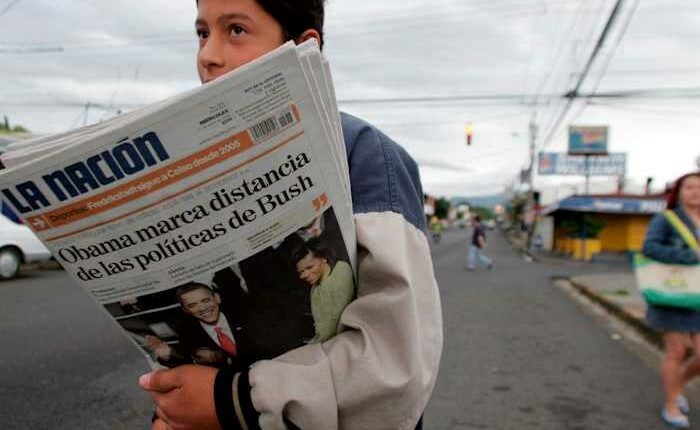 Costa Rica's top newspaper says US revoked visas of its executives, prompting press freedom concerns