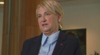 Greens Senator Barbara Pocock at Parliament House today.