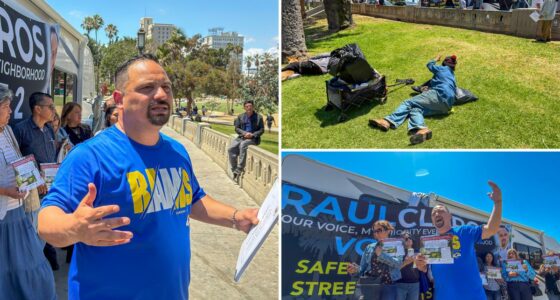 Council candidate living out of RV in crime-ridden MacArthur Park to expose city’s failures