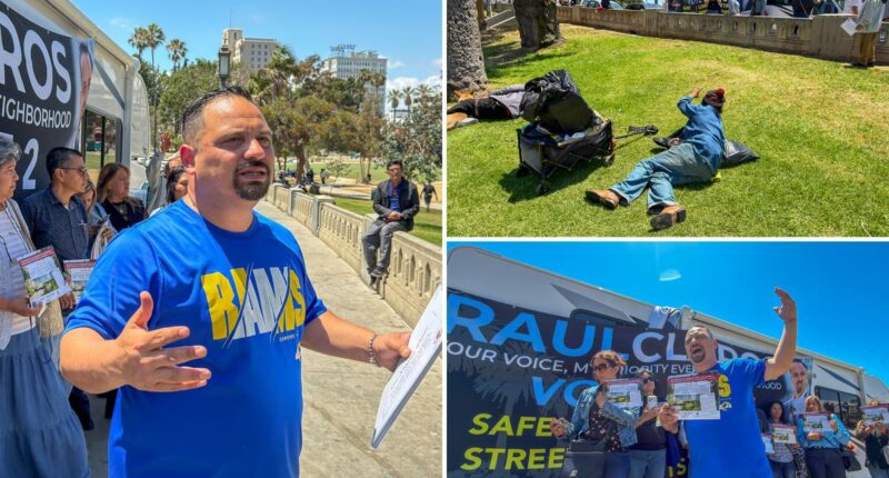 Council candidate living out of RV in crime-ridden MacArthur Park to expose city’s failures
