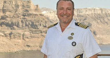 Captain Craig Street has shared details of his 30-year maritime career on Princess Cruises