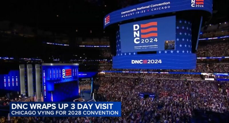 Democratic National Convention host committee wrapping up 3-day visit as Chicago pushes for 2028, 2032 DNCs