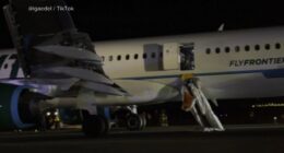 Denver airport incident: NTSB gathering details about evacuation after Frontier plane hits person at Denver International Airport