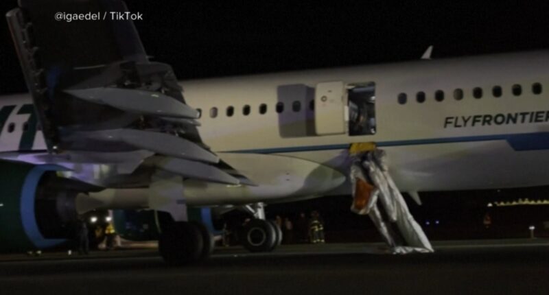 Denver airport incident: NTSB gathering details about evacuation after Frontier plane hits person at Denver International Airport