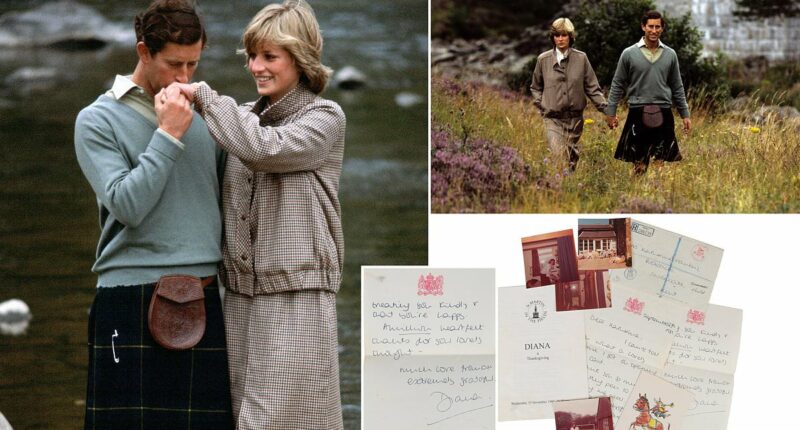 Diana's love for Balmoral, 'playing with the grown-ups' and 'hate' for London revealed in letters to school friend