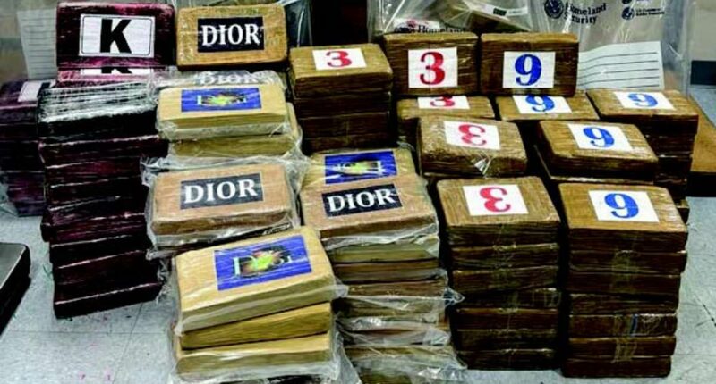 Dior packages aboard LA oil tanker hide deadly $6.4m secret