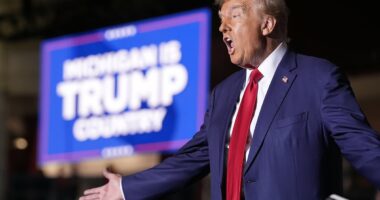 Donald Trump takes his biggest lead yet in Daily Mail election model as he gains ground over Kamala Harris in Pennsylvania