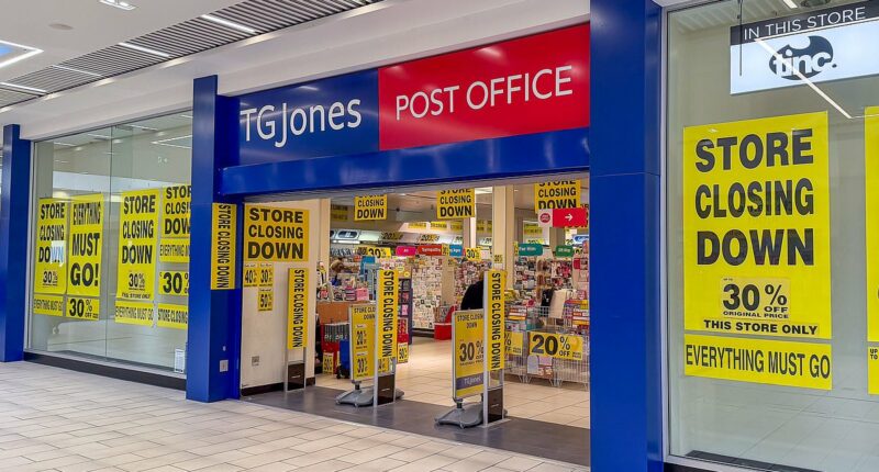 Dozens of Post Office counters in ex-WH Smith shops are feared at risk
