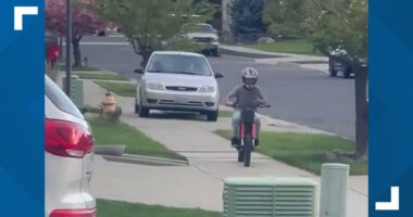 Driver arrested after allegedly hopping curb to chase child on a dirt bike in Washington