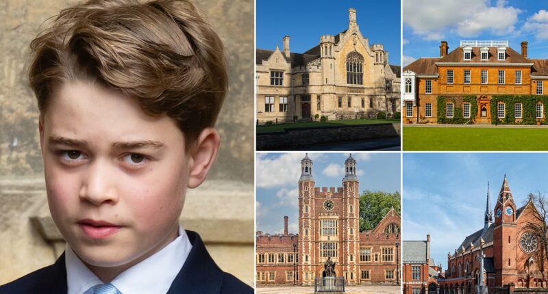 Educating royalty! With a big decision looming for Kate and William, where future King George could go to secondary school - including a surprise choice in London renowned for its drama department