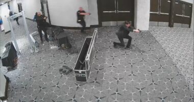 Eerie new footage shows WHCD gunman casing hotel
