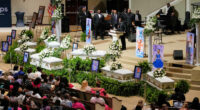 Eight children killed in Louisiana mass shooting remembered at funeral