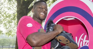 England Rugby captain is kicking off campaign to get Brits running