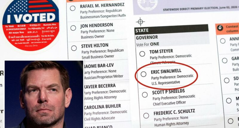 Eric Swalwell forcing voters in East Bay to deal with 2 ballots