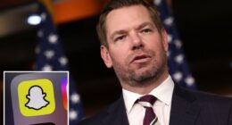 Eric Swalwell is still messaging former staffers on Snapchat