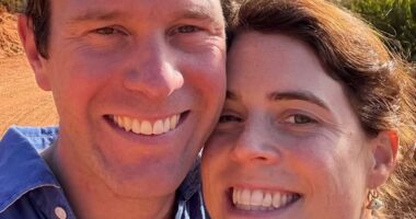 Eugenie shares happy family photos in first post since dad's arrest