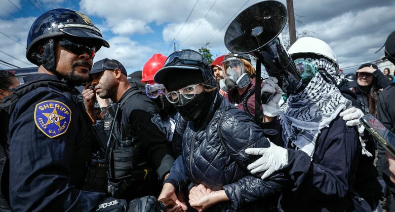 'Extremist groups' told to leave NJ ICE protest as gov sends in police