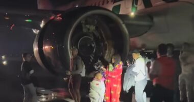 Frontier Airlines flight kills a pedestrian on runway during takeoff