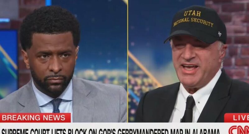 Furious argument explodes on CNN after panelist flagged Kevin O'Leary's old age during foul-mouthed fight about politics