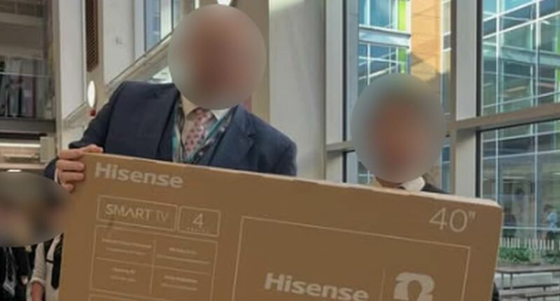 Fury as school trust rewards children with TVs for showing up on time