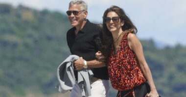 George and Amal Clooney look more in love than ever in St Tropez
