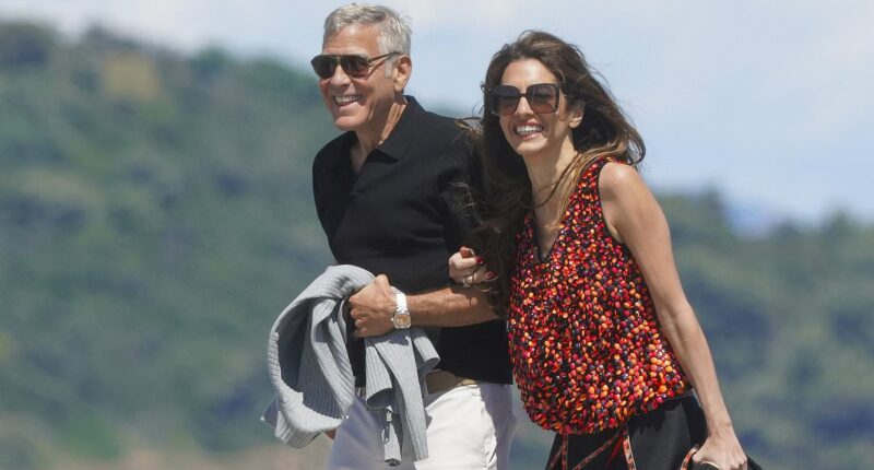 George and Amal Clooney look more in love than ever in St Tropez