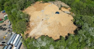 Giant 30,000 tonne fly-tip found at protected beauty spot