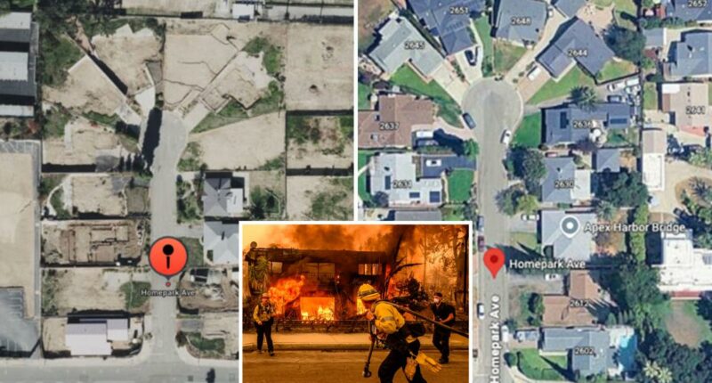 Google Maps scrubs images of LA wildfires ahead of elections